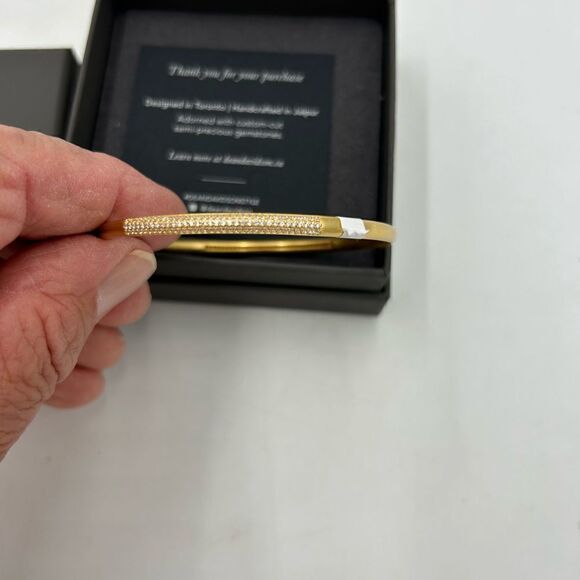 Women’s Dean Davidson pave hinge bangle bracelet - Picture 6 of 7